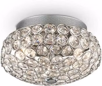 Lampada Da Soffitto King Pl3 Cromo Ideal-Lux