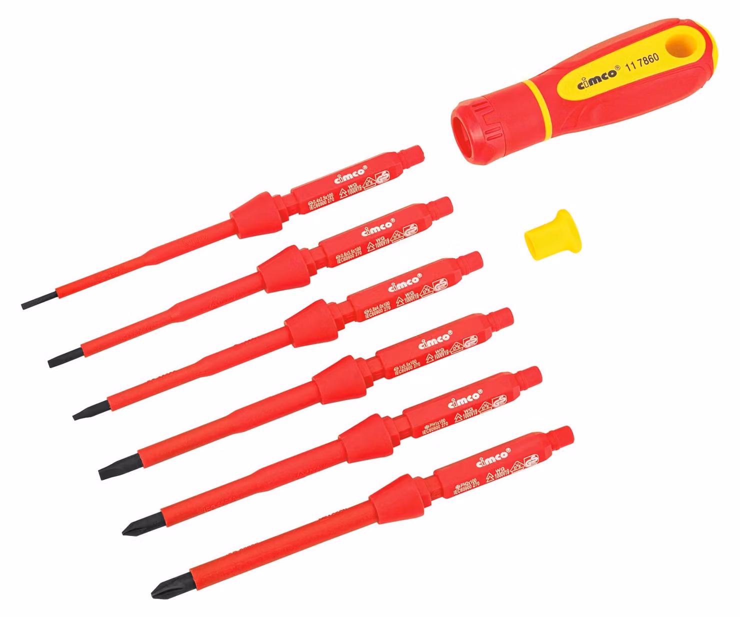 Cimco Cimco Werkzeuge VDE Screwdriver set 8-piece