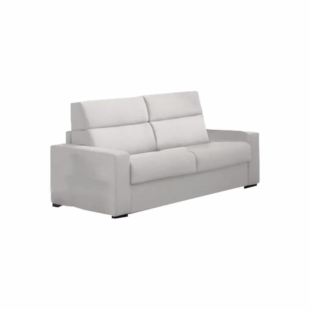 Quindici Divano Letto 3 Posti Made in Italy con Rivestimento Sfoderabile Grigio L: 220 cm, P: 95 cm – 2