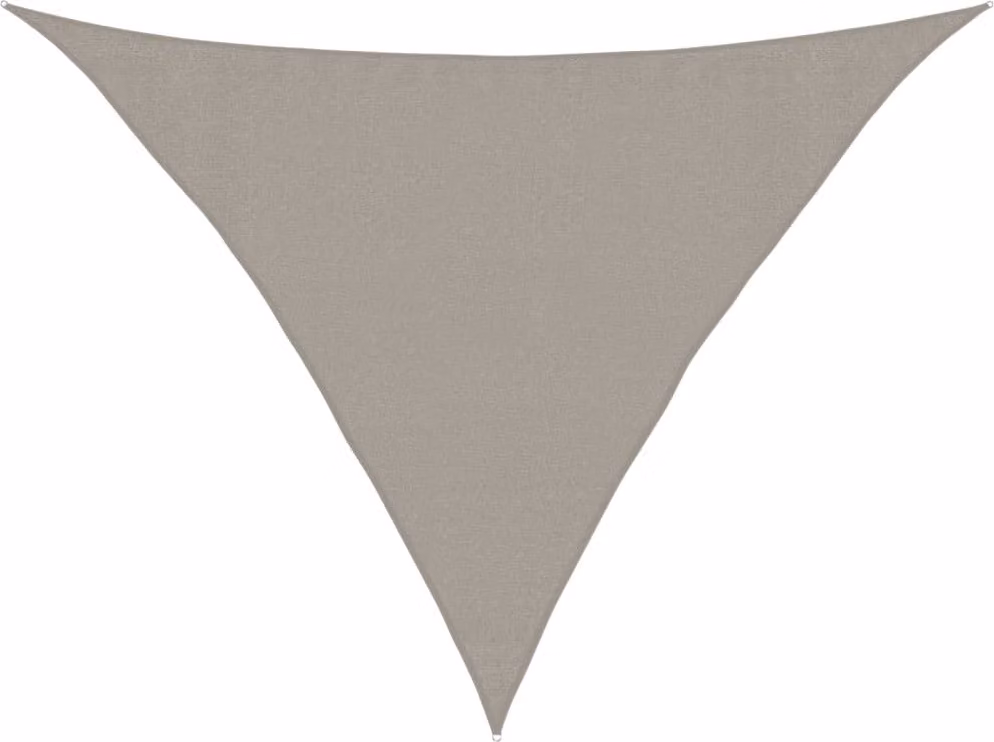 Vela Parasole 160 g/m² Triangolare 3,5x3,5x4,9 m in HDPE