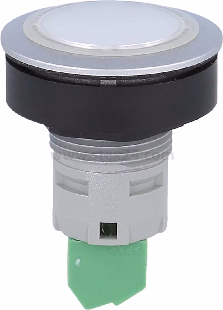 Georg Schlegel Spia LED a 2 colori, illuminabile a 24 V, rotonda, RONTRON-R-JUWEL Attacco a vite, sezione 1 mm²