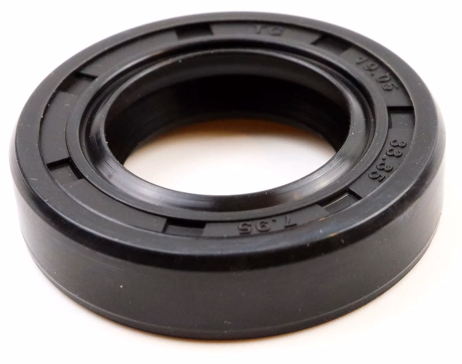 Guarnizione radiale per albero, dimensioni 19,05x33,35x7,95 mm, materiale NBR70, conforme alla norma DIN 3760