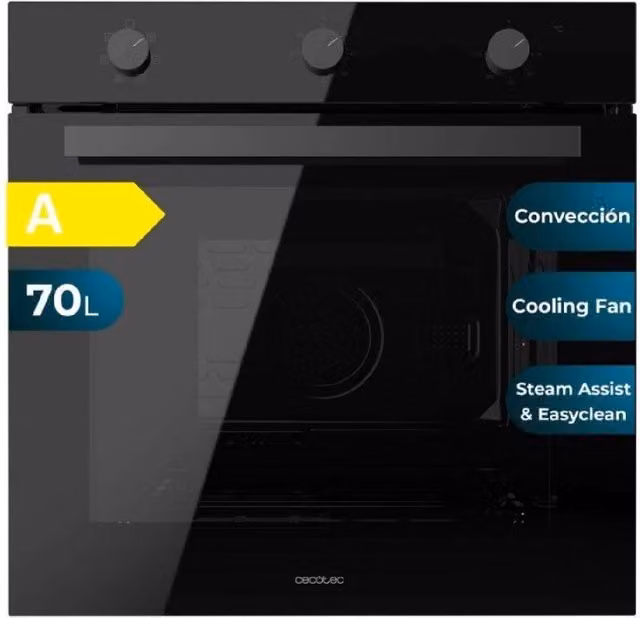 CECOTEC 04729 - Bolero Hexa M236000 Glass Black Time A
