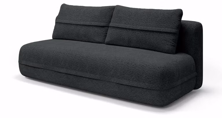 Divano letto Lento, colore antracite