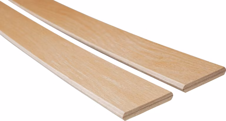 Set di doghe in faggio da 695 mm, confezione da 3 pezzi per letto