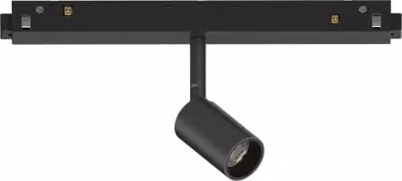 Sistema Lineare Ego Track Single Ideal-lux, Binario LED Dimmerabile con Tecnologia DALI, Colore Nero, Luce Calda 3000K