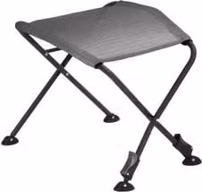 Poggiapiedi Brunner Air Grigio con Struttura in Metallo Matt