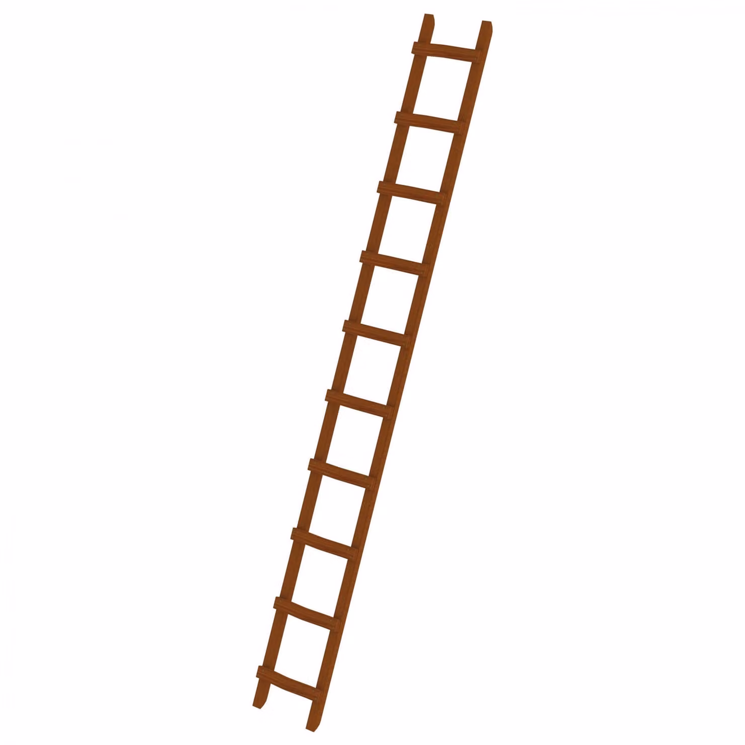 Scala per tetti in legno 10 pioli