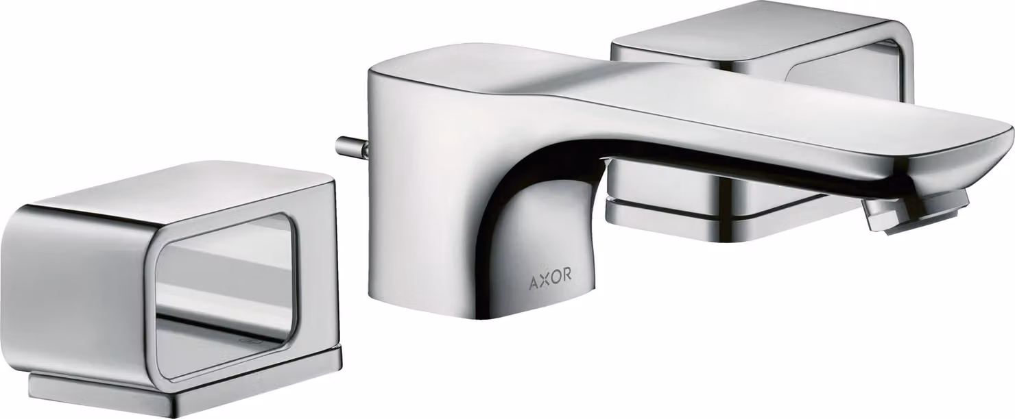 hansgrohe AXOR Urquiola mitigeur lavabo 3 trous DN15 avec rosaces, 11041300, 11041300