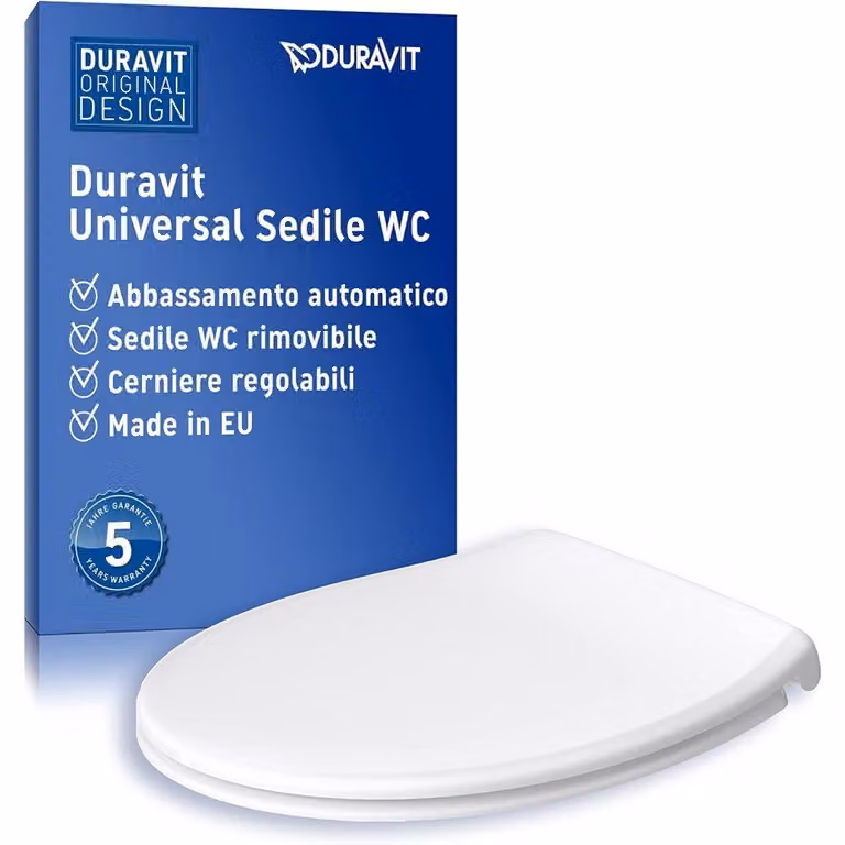 duravit sedile wc universale, tavoletta wc universale con chiusu