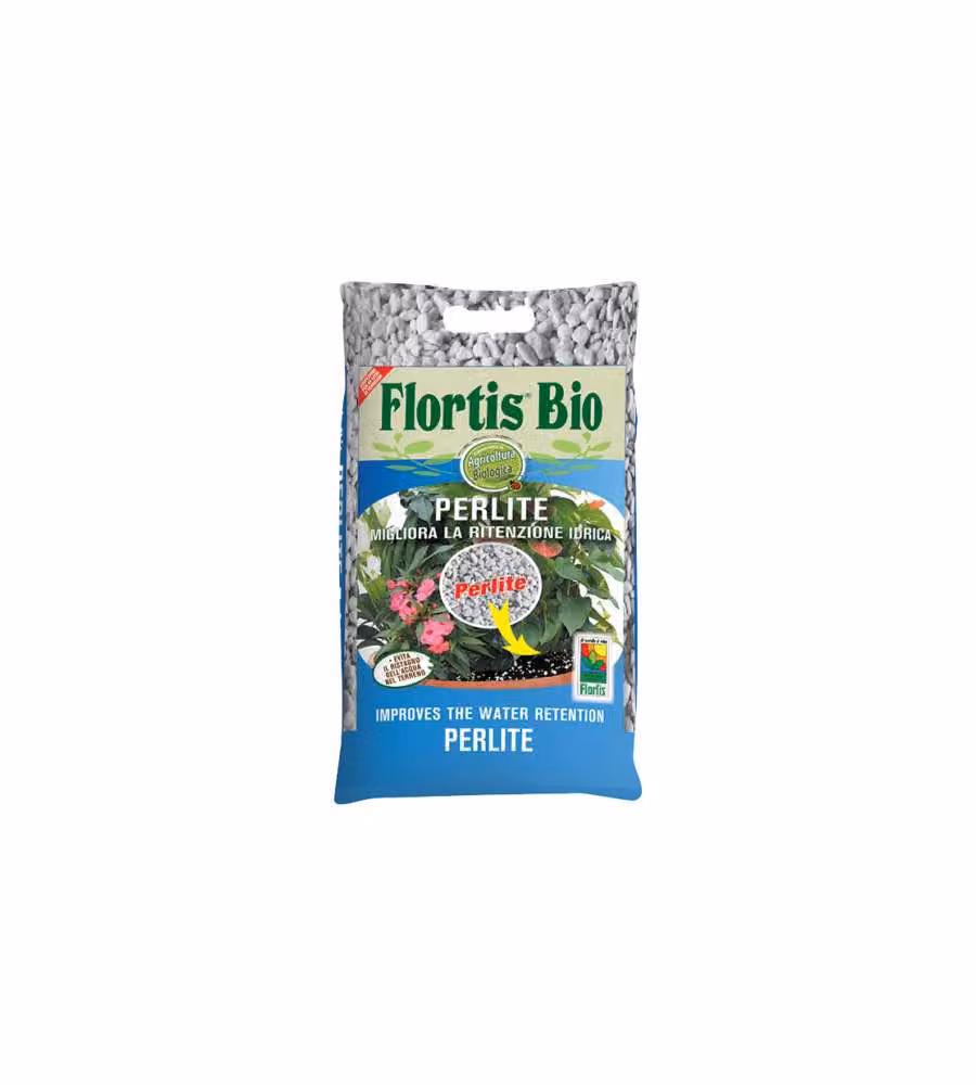 Flortis Perlite per Giardinaggio - Sacco 5L