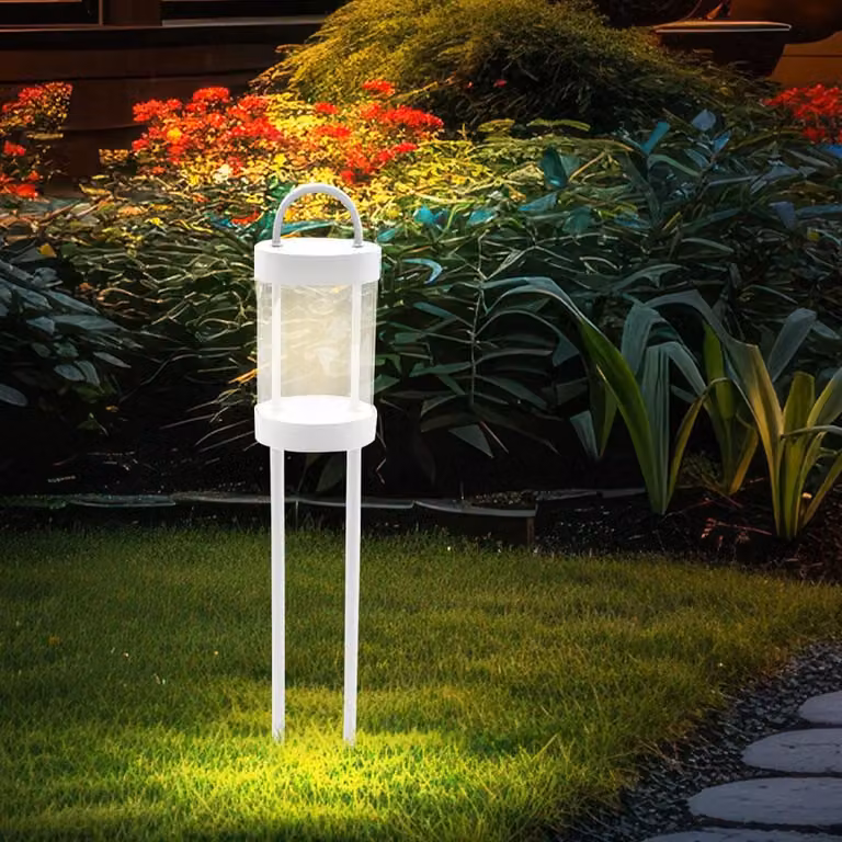 NOWA luce per esterni alluminio bianco, LED