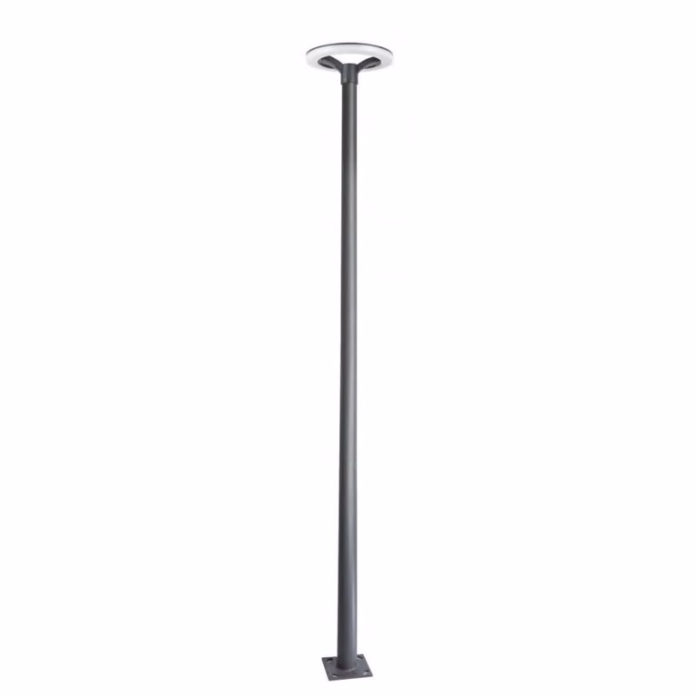 Lampione da parco 255 cm LED 44W grigio scuro IP65 SU-MA STR-2500
