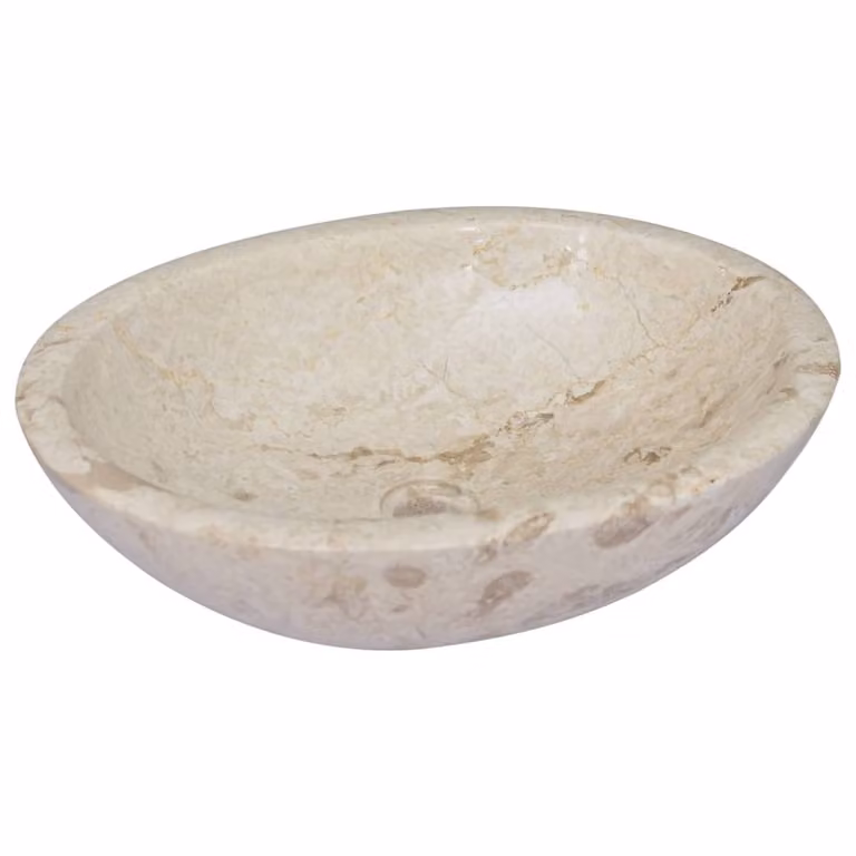 Lavandino Crema 53x40x15 cm in Marmo