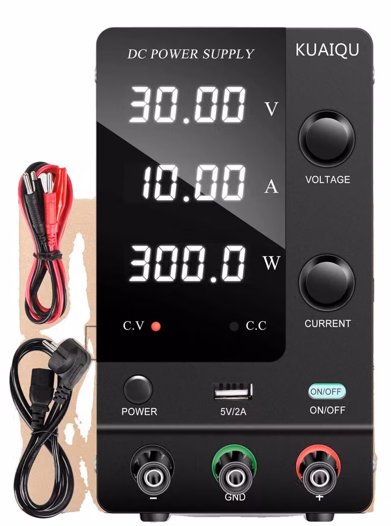 Alimentatore DC, tensione regolabile, funzioni di protezione, modello SPPS-C3010