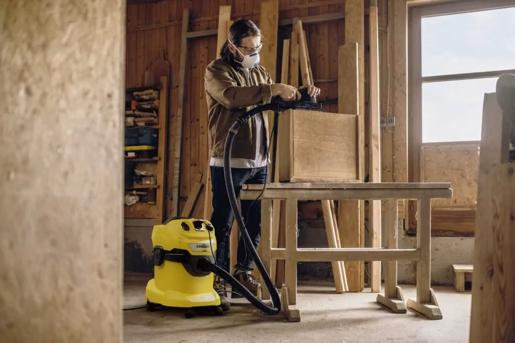 Aspiratutto industriale Karcher WD 4 P V-20/5/22 giallo in plastica – 2