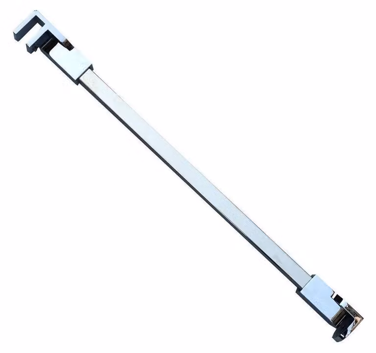 Solidchoice - Barra di supporto in acciaio inossidabile da 70 cm per fissare il vetro a parete, ideale per porte doccia