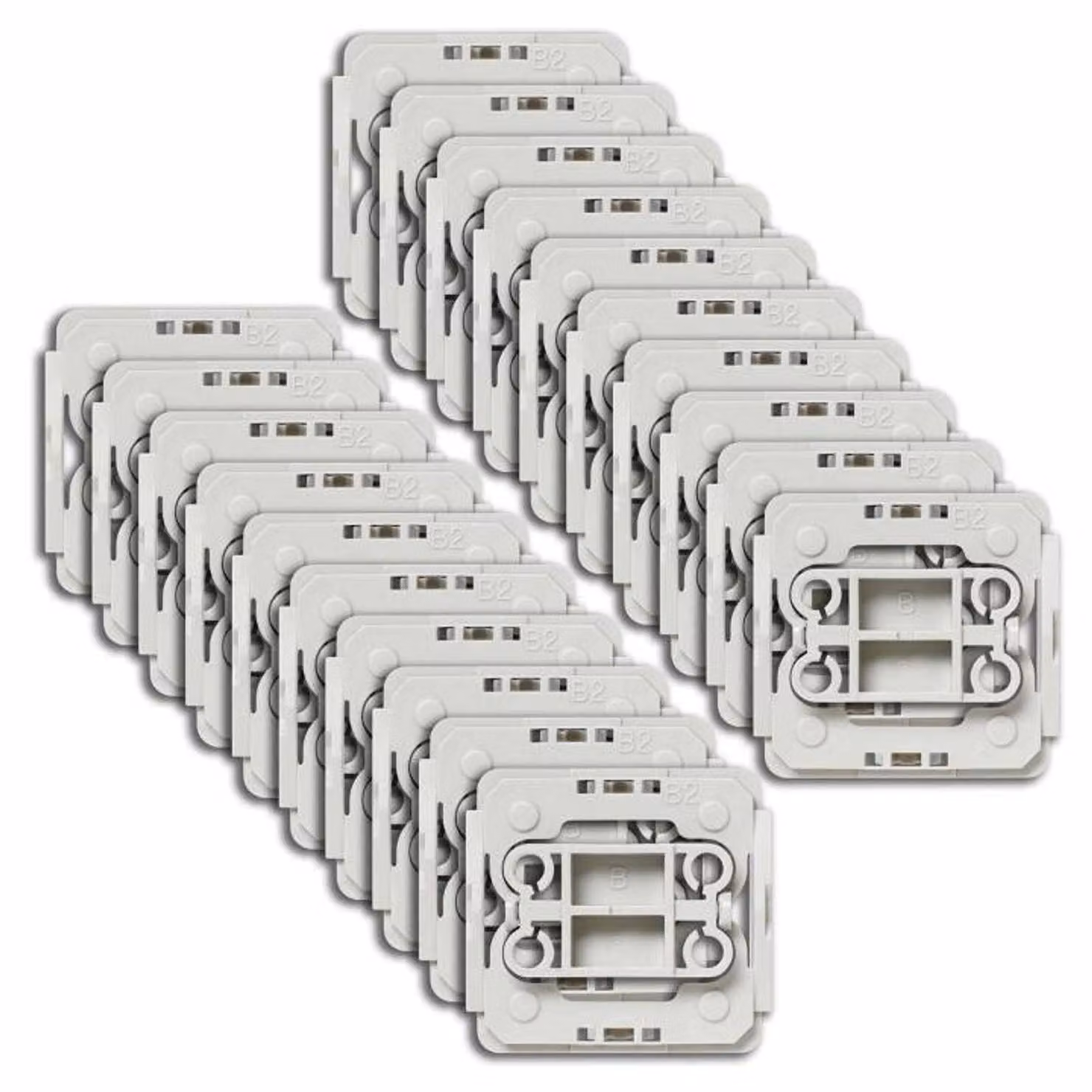 Set di adattatori Homematic Berker B2, set di 20 pezzi