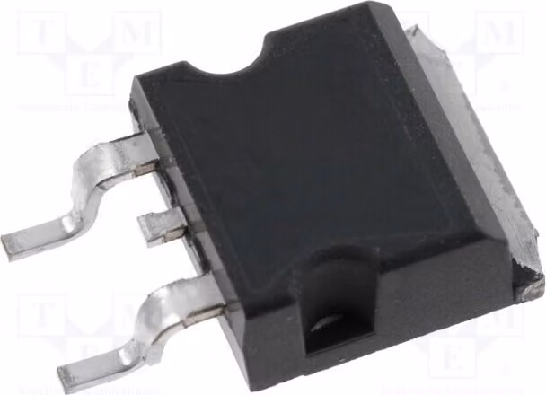 1 x Transistor: MOSFET unipolare N-channel, 125W, 400V, 6,3A, package D2PAK, modello IRF740SPBF