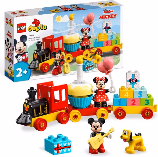 Lego Duplo Disney Treno del compleanno di Topolino e Minnie multicolore