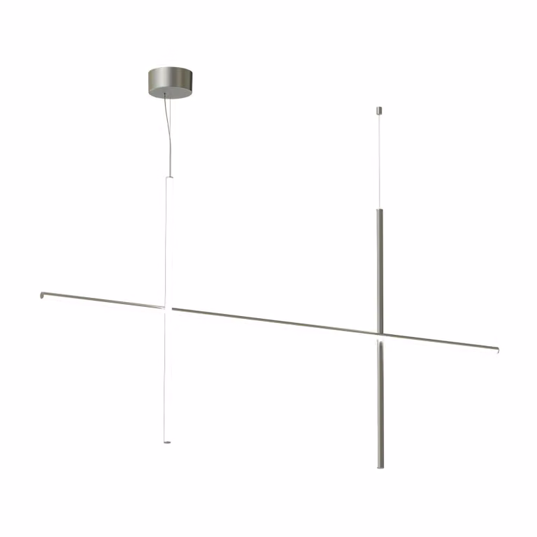 Flos - Coordinates Suspension 2 - Lampada a sospensione - Argento