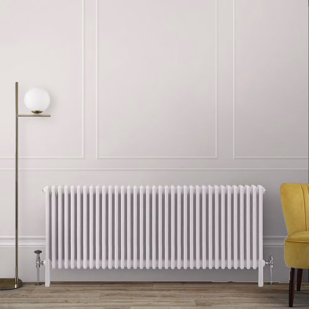 Radiatore Orizzontale a Colonne (3 Colonne) 600mm x 1595mm - Rosa (Rose Petal Rosa) - Regent