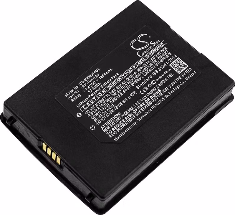 TECHTEK Batteria compatibile con [E-SEEK] M310, M310S sostituisce BP-7V4-1A8