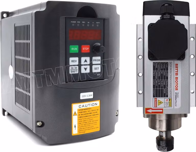 Kit mandrino CNC, potenza 2,2 kW, velocità 24000 giri/min, set 1, set 220V
