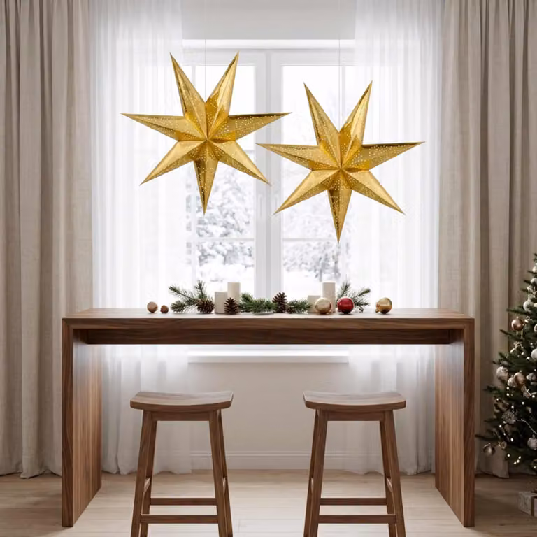 vidaXL Illuminazione Natalizia RAAHE 2 pz 10 LED Bianco caldo
