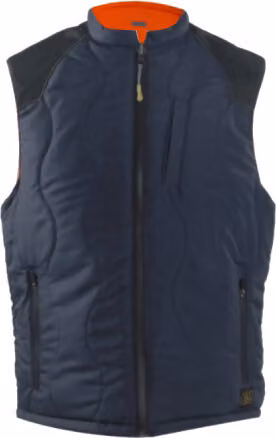 Gilet senza maniche RICA LEWIS - Uomo - Taglia XL - Reversibile - Navy - GILET