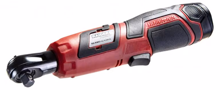 Set-kit chiavi a cricchetto elettrica a batteria,12 V, con attacco 3/8'', avvitatore a cricchetto 40 N.M, da 2, 0 Ah, RD-RW01