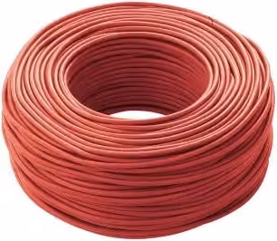 Cavo elettrico cordina unifilare fs17 sezione 6mmq rosso 100 metri