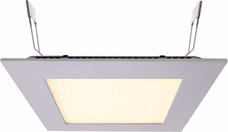 Pannello LED Kapego, 350mA, 2700K bianco caldo, 15 Watt, argento