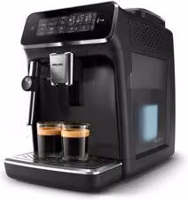 Macchina da caffè espresso automatica Philips Serie 3300 EP3321/40 Black con display touch e funzione acqua calda