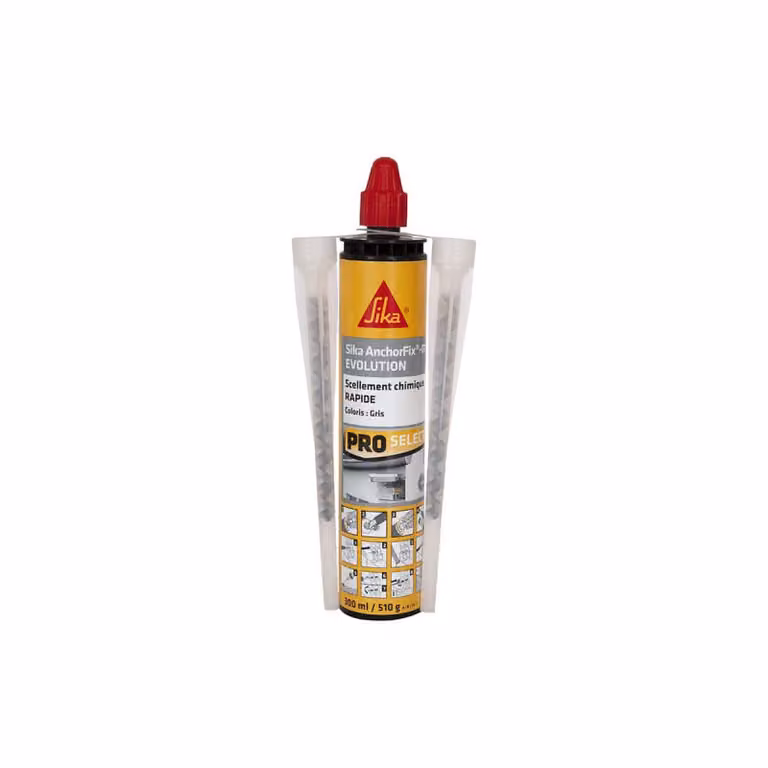 SIKA Anchorfix-1 Evolution, resina chimica a indurimento rapido - Grigio - 300 ml
