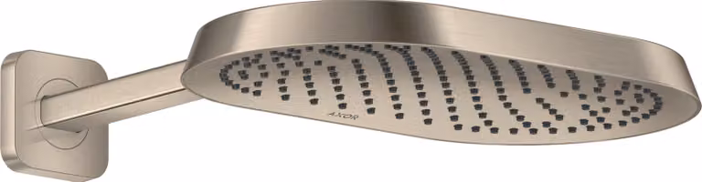 hansgrohe AXOR ShowerSphere Douche de tête 370/220 1jet EcoSmart avec bras de douche, 39749820, 39749820