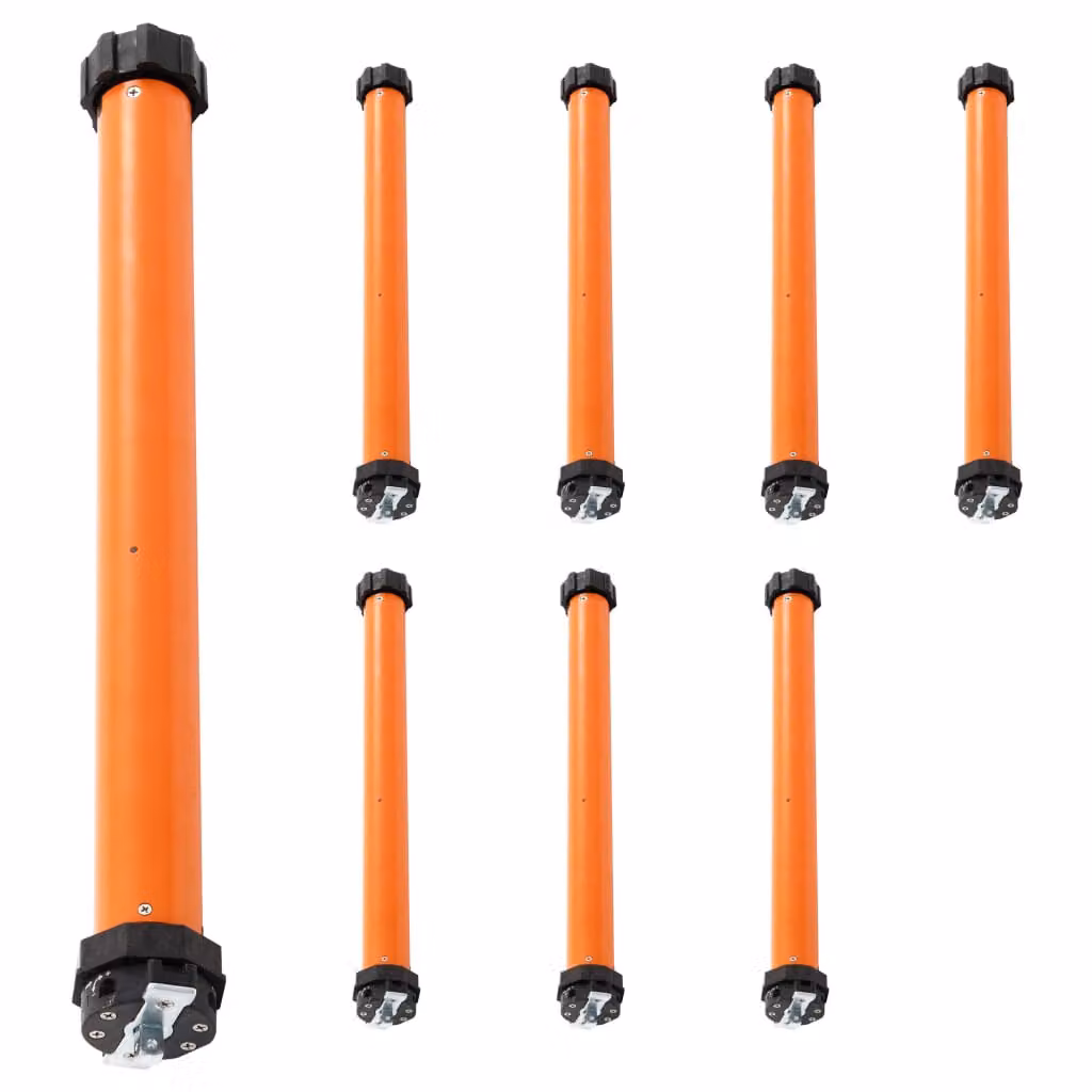 vidaXL Motori tubolari 8 pezzi 50Nm