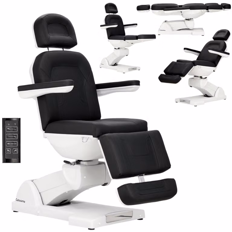 Sedia elettrica per salone di bellezza centro estetico pedicure regolabile 4 attuatori Benjamin