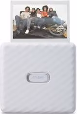 Stampante fotografica portatile Fujifilm Instax Link Wide con tecnologia dye-sublimation e connessione Bluetooth, colore bianco