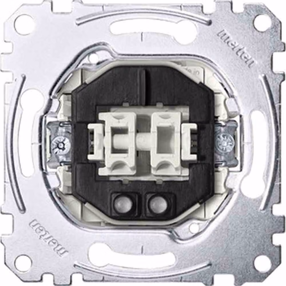Inserto a doppio pulsante Merten 2S Orient.light 10A MEG3165-0000 (MEG3165-0000)