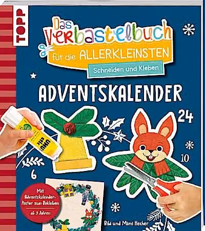 Il libro delle attività creative per i più piccoli: calendario dell'Avvento
