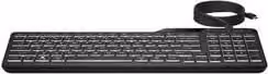 Tastiera HP Multi Device Backlit Wired Black 7N7C1AA