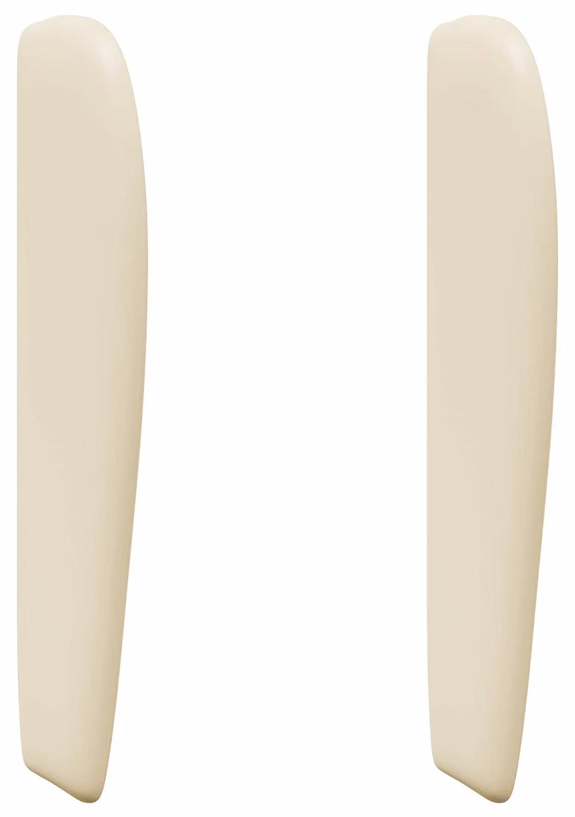 Orecchia della Testata Crema 80 x 23 x 6 cm PVC