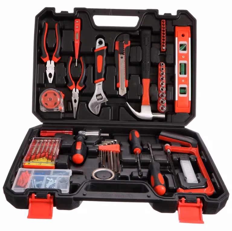 Solidchoice - Set di 110 utensili in valigetta in alluminio