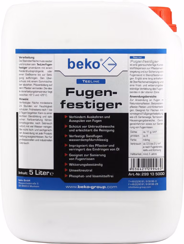beko TecLine Fissatore per fughe - 5 l