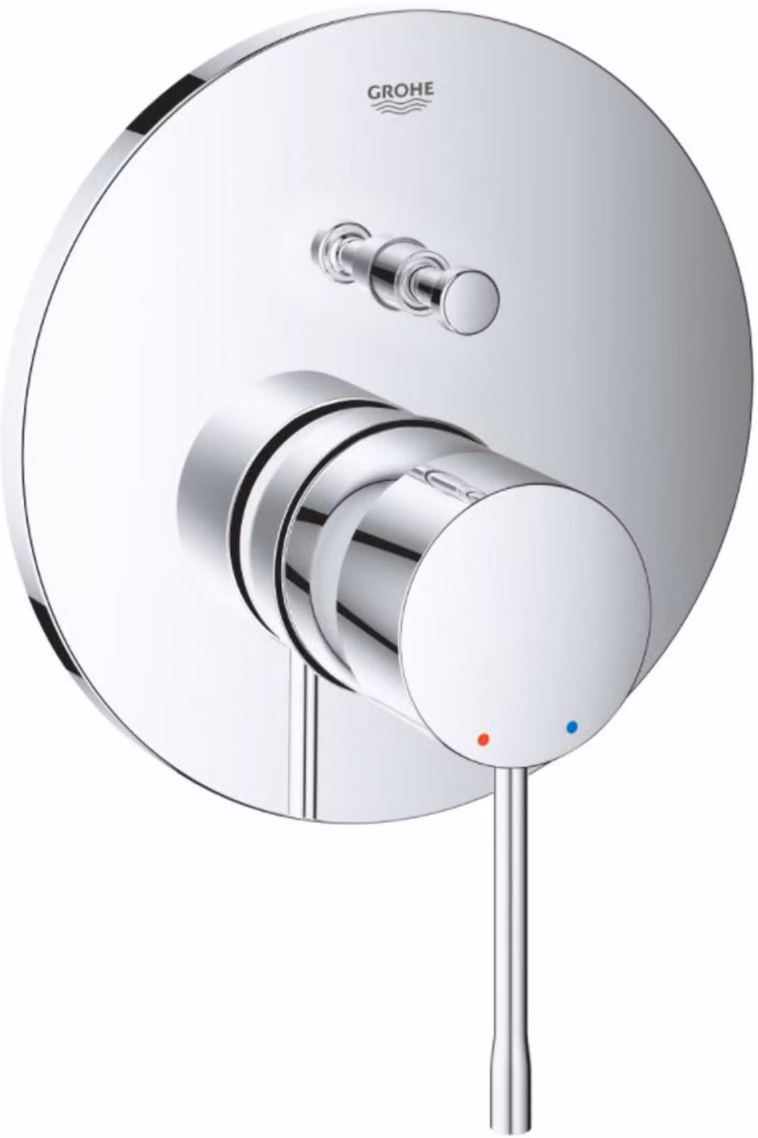 Grohe Essence Mitigeur monocommandé pour bain, kit de montage final pour GROHE Rapido SmartBox, 24167001, 24167001