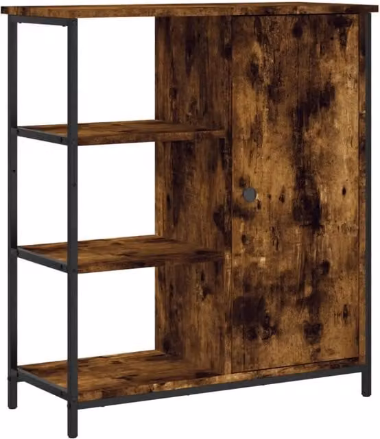 Buffet credenza cassettiera armadio mobile contenitore organizer per cucina soggiorno salotto 70 x 30 x 80 cm legno ingegnerizzato marrone 02_0031084