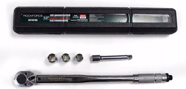 Chiave TORQUE 1/2" 40-210Nm + Chiave TORQUE
