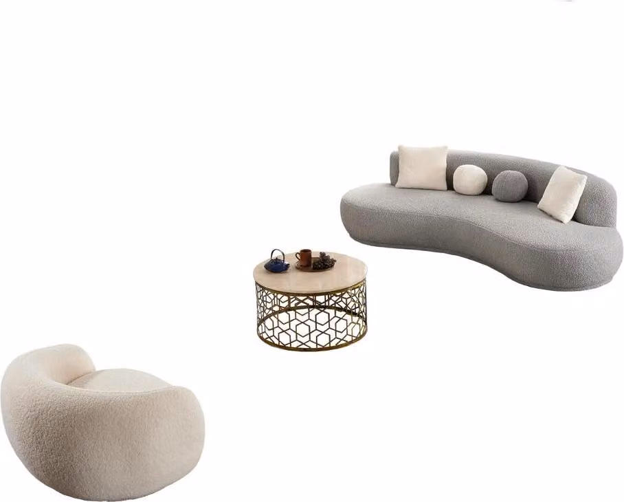 Sofas 4-Sitzer Sessel Relaxgarnitur Garnitur Komplettsofa Couches Wohnzimmer
