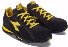 Scarpe antinfortunistiche basse Diadora Utility Glove Low S3 HRO SRA in pelle colore nero taglia 44